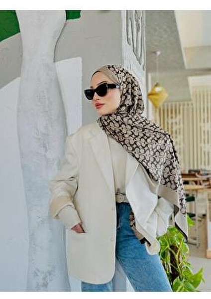 C Desen Ipek Kaşmir Çift Taraflı Şal modelleri