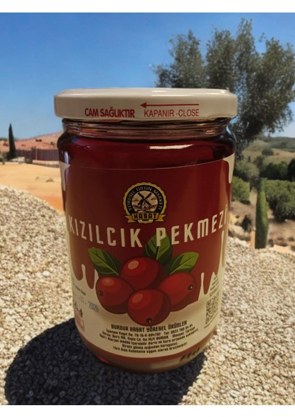 850 ml Doğal Kızılcık Pekmezi