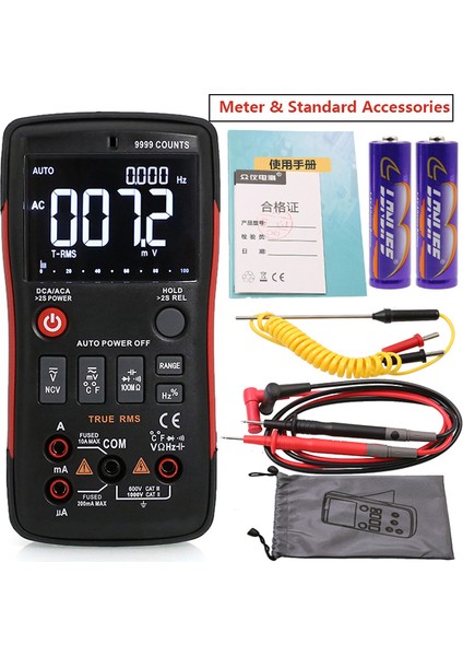 Av-R5 Dijital Multimetre / Çok Yönlü Elektrik Ölçü Aleti (Ergonomik Tasarım) modelleri