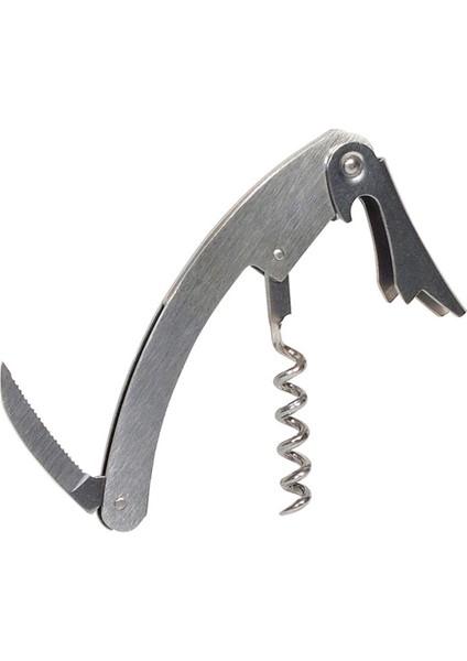 Metal Tirbüşon Açacak – Şık, Dayanıklı ve Çok Fonksiyonlu!