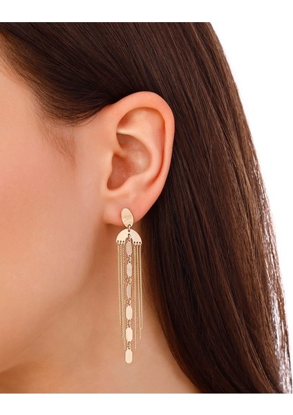 Tasarım Altın Küpe - 14K modelleri