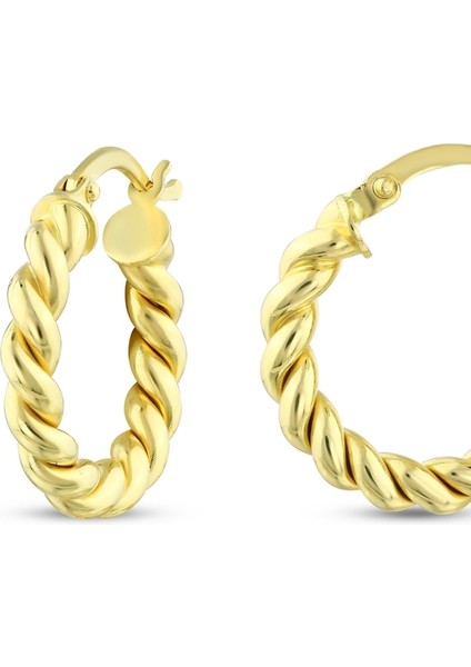 Altın Halka Küpe - 14K fiyatları