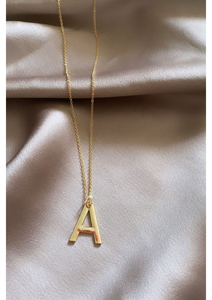 Ince Zincir Harf Kolye A Harfi fiyatları