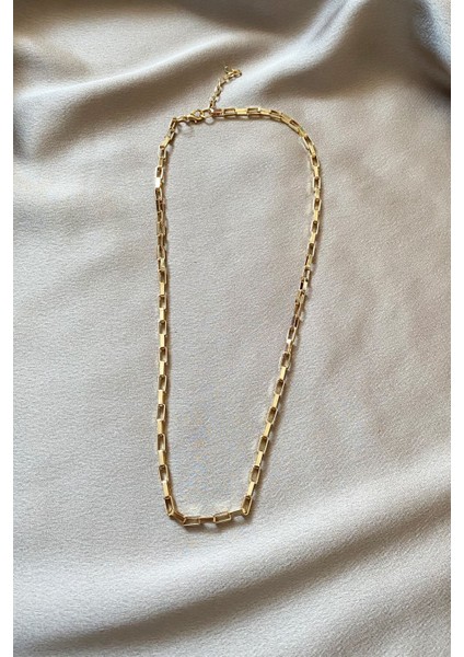 Ince Geometrik Zincir Kolye modelleri