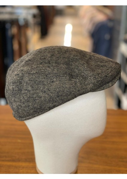 Ingiliz London Model Kaşe Kumaş Kasket Şapka modelleri