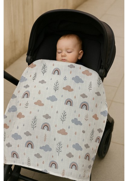 %100 Pamuk Müslin Örtü & Battaniye Oeko-Tex Sertifikalı