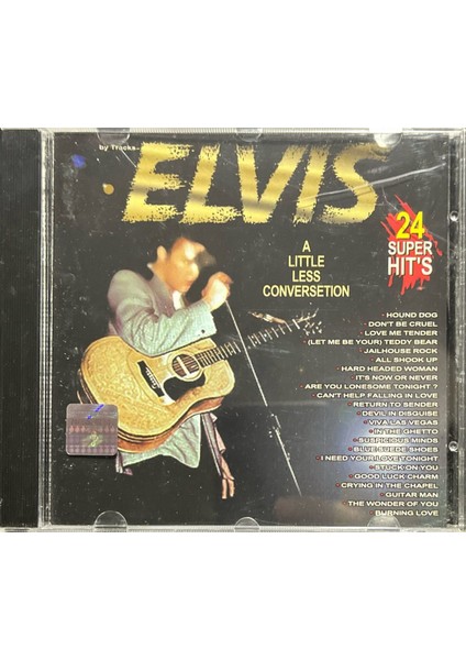 (Plak Değildir CD Dir) CD Elvis Presley Elvis A Little Less Conversetion 24 Super Hit's CD