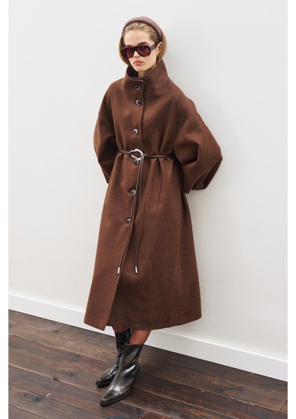 Gaıa Geniş Kaban Kahverengi