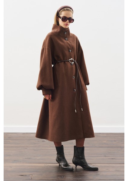 Gaıa Geniş Kaban Kahverengi