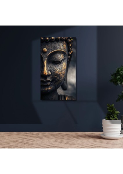 Uv Digital Baskı Cam Tablo Budda Desenli Budist Buda modelleri
