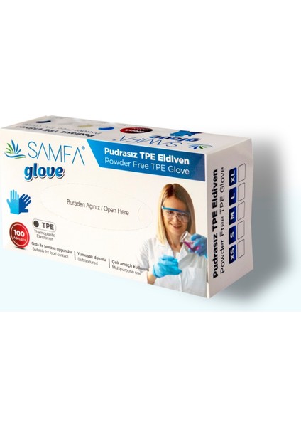 Samfa Tpe Vinil Eldiven fiyatları