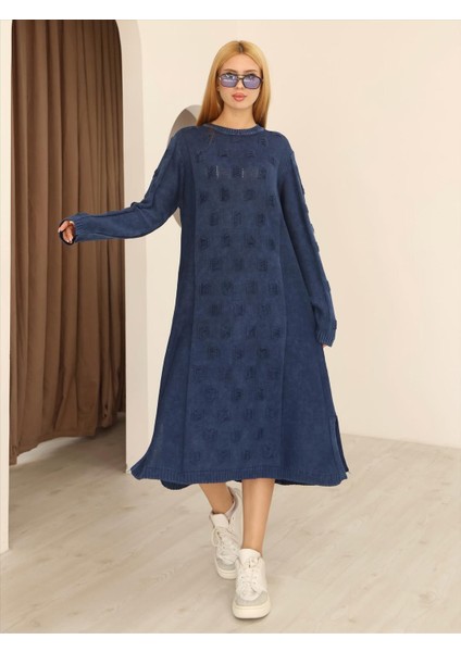 Etnik Bohem ve Otantik Tarz Standart Beden %yüz Pamuk Triko Elbise fiyatları