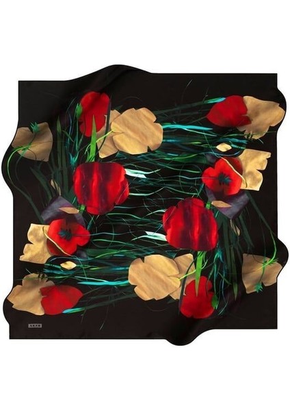 Nostalji Tivil Ipek Eşarp 7127-911