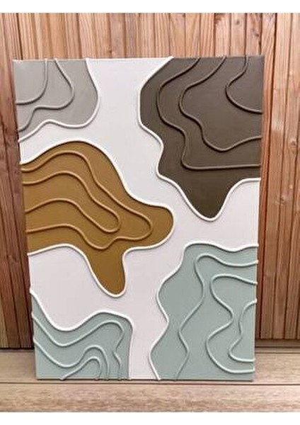 5 Metre Beyaz Bant Tuval Dekor Bandı Kendinden Bantlı Tablo Dekor Bandı