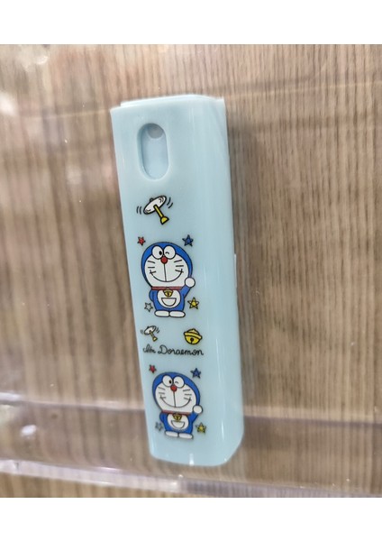 Dacemeron Figürlü Plastik Parfüm/kolonya Şişesi Mavi