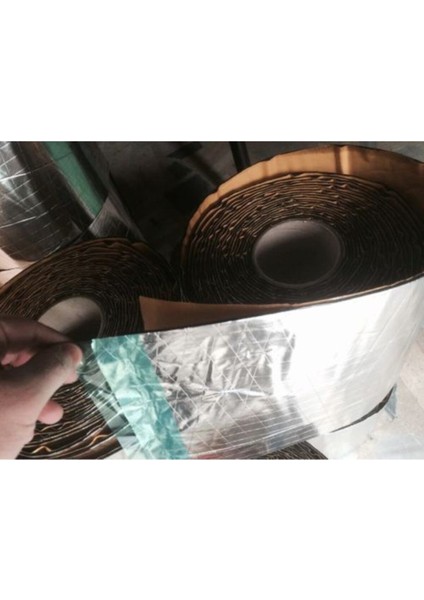 Oto Ses Yalıtımı 3mm Alüminyum Kaplı Kauçuk 10CM x 10MT