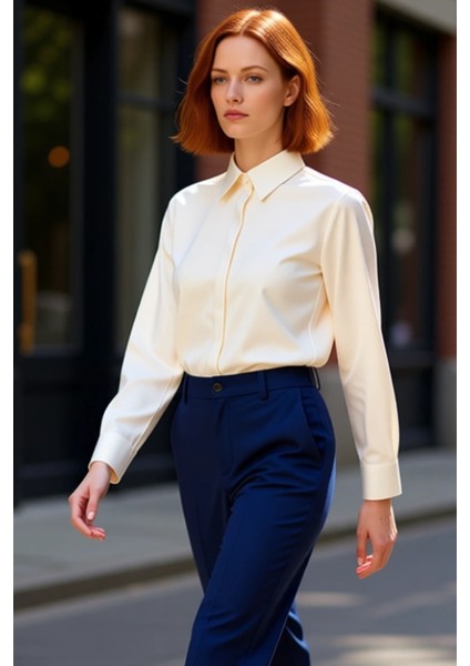 Kadın Suni Deri Gömlek Cool & Comfort Fonksiyonel Dayanıklı Kaliteli Konforlu Estetik Spor