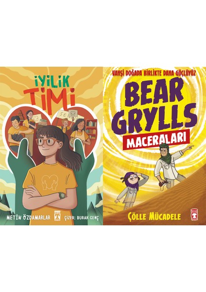 Iyilik Timi (Metin Özdamarlar) ve Çölle Mücadele - Bear Grylls Maceraları