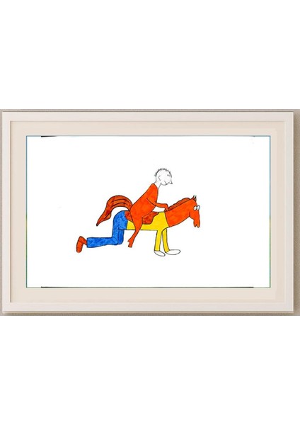 Kurenkova Masha 29X21CM Orijinal Karikatür Tablo fırsatları