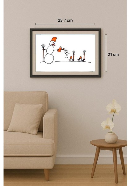 Shpakov Antoh 29X21CM Orijinal Karikatür Tablo fiyatları