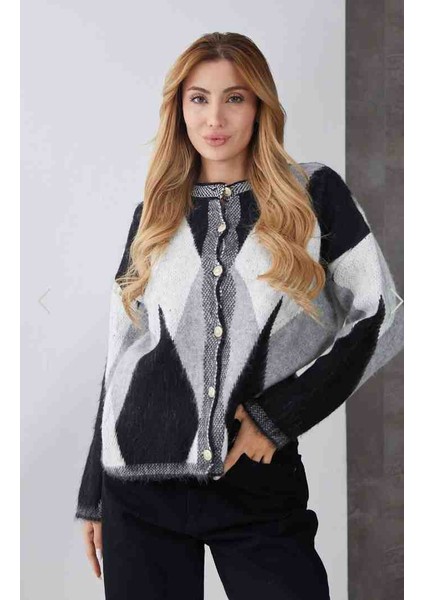 Baklava Desenli Triko Kazak fırsatları