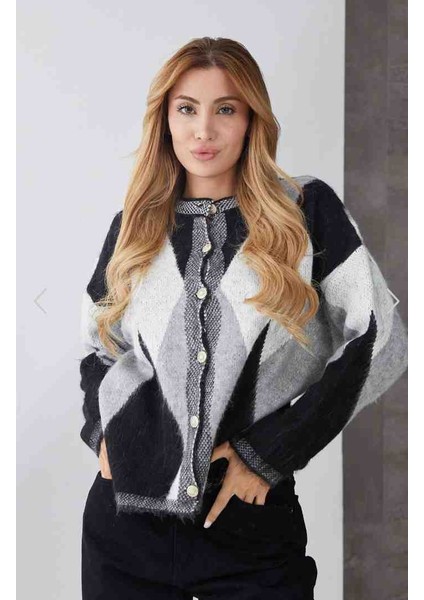 Baklava Desenli Triko Kazak indirimleri