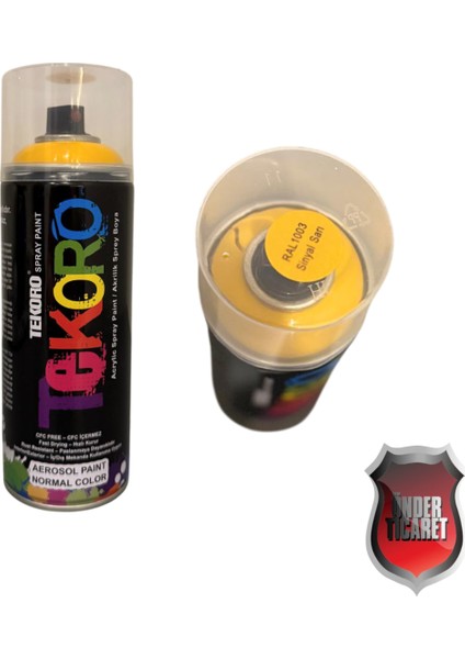 Akrilik Sprey Boya Tekoro 400 ml – Metal, Plastik, Ahşap Cam ve Oto Yüzeylere Uygun Renkler fiyatları
