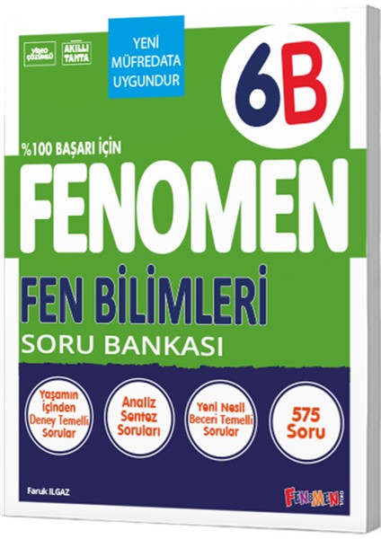 6.sınıf Fen Bilimleri B Soru Bankası (Güncel)