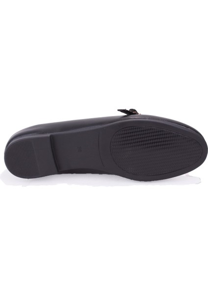 DZA07-108526454 Siyah Günlük Babet Kadın Ayakkabı fırsatları