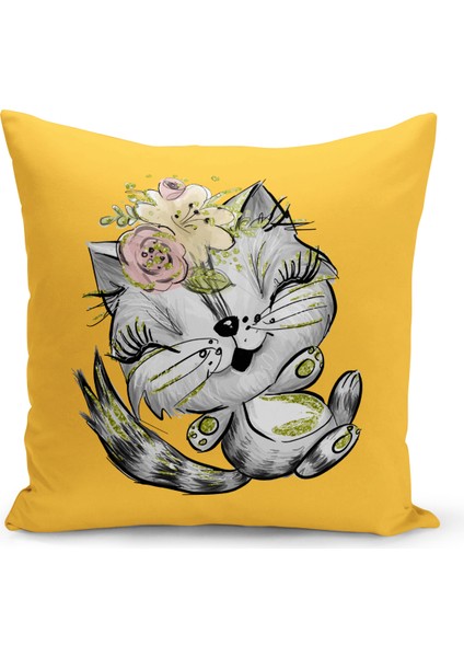 Çocuk Bebek Odası Dijital Baskılı Kırlent Kılıfı