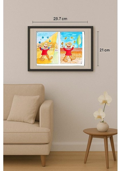 Hosnieh Akbari Kamran Var 29X21CM Orijinal Karikatür Tablo fiyatları