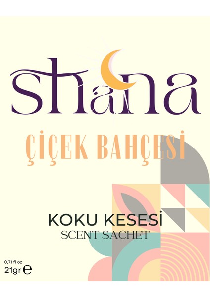 Çiçek Bahçesi Dolap Ayakkabılık ve Çekmece Parfümlü Kese Kokusu Oda Koku Kesesi