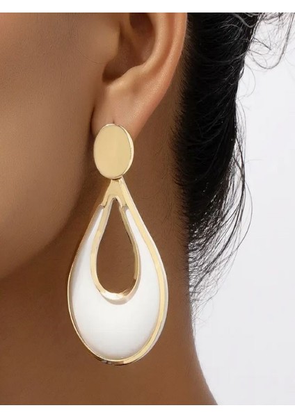 Şık Sallantılı Damla Küpeler