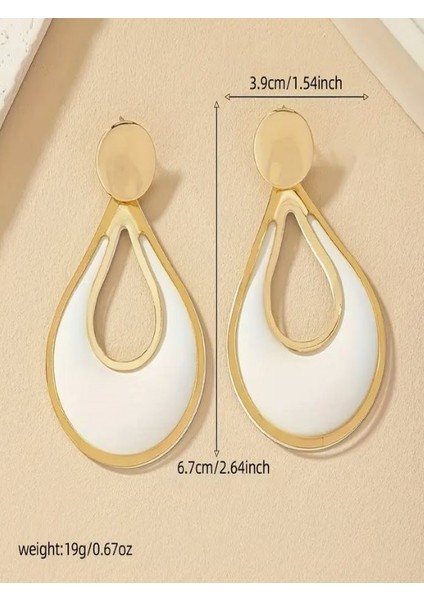 Şık Sallantılı Damla Küpeler modelleri