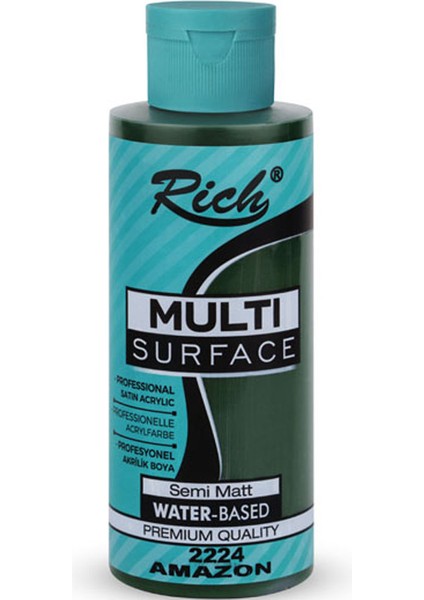 Rich Akrilik Boya Multi Surface 120 cc Amazon 2224