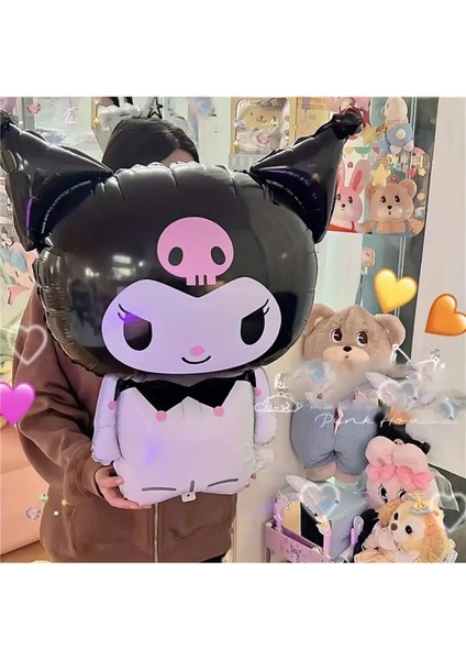 2 Adet Büyük Boy Folyo Balon Kuromi ve Melody Figür ( 1 Adet Kuromi 1 Adet Melody) fiyatları