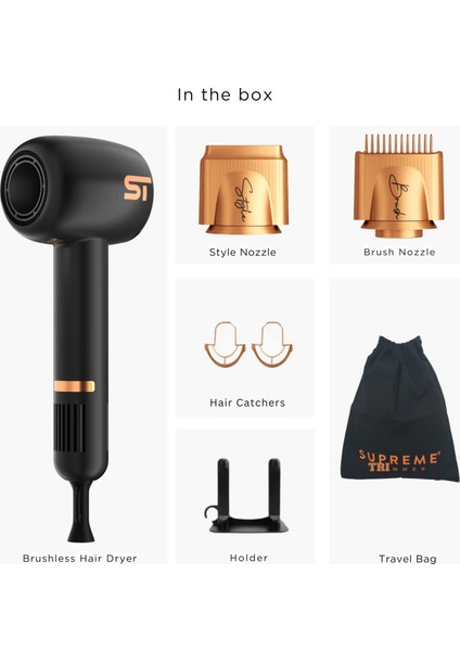 Saç Kurutma Makinesi – 3 Hız Ayarı, Soğuk Hava, Profesyonel fırsatları