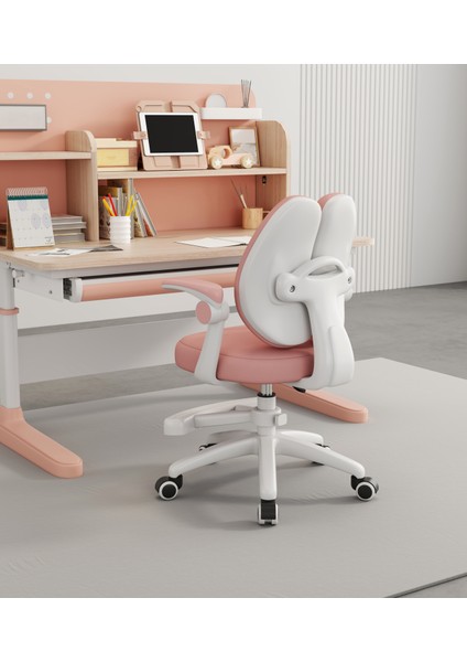 Puffy Çocuk Çalışma Sandalyesi Pembe fırsatları