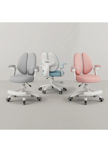 Puffy Çocuk Çalışma Sandalyesi Pembe