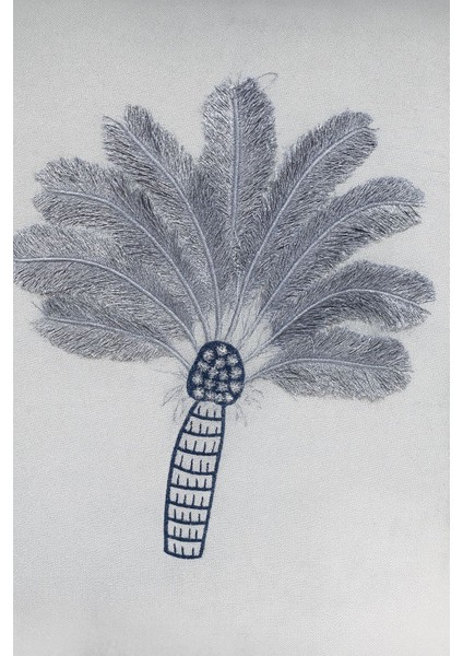 Özel Tasarım 2 Adet 3D Nakışlı Dekoratif Kırlent Kılıfı