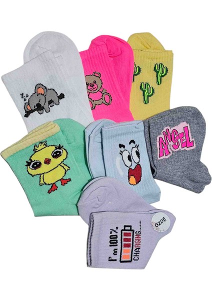 7 Li Kolej Çorap