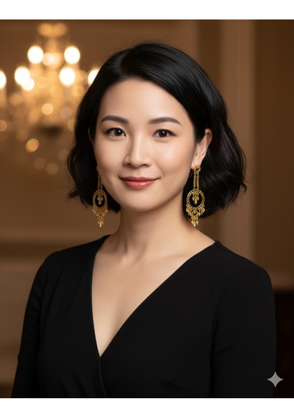 Altın Rengi Halka Taşlı Sarkık Küpe - Kristal Detaylı Avize Model Kadın Takı modelleri