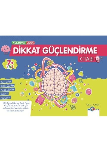 +7 Yaş Dikkat Güçlendiren Kitabı