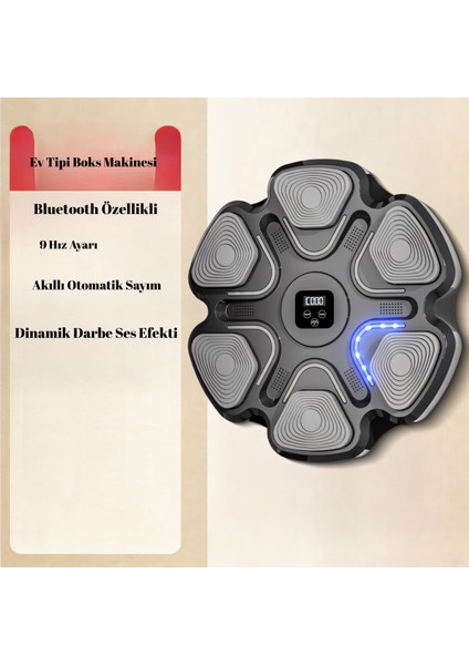 Akıllı Boks Egzersiz Aleti – Bluetooth Destekli, Müzikli Boks Tahtası (Led) indirimleri