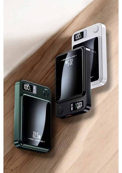 Pratik ve Taşınabilir 10.000 Mah Wireless Powerbank Hızlı Şarj Avantajı fiyatları