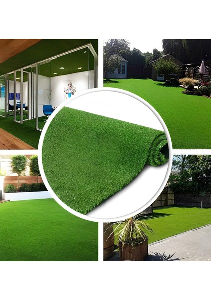 Özel 7 mm Dekoratif Estetik Görünümlü Suni Çim Halı Teras Balkon Bahçe fiyatları