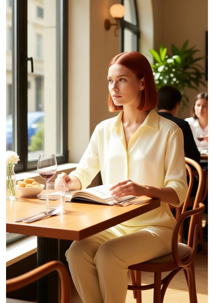Kadın Crop Gömlek Sırt Dekolteli Keten Görünümlü Fonksiyonel Dayanıklı Kaliteli Konforlu Şık fiyatları