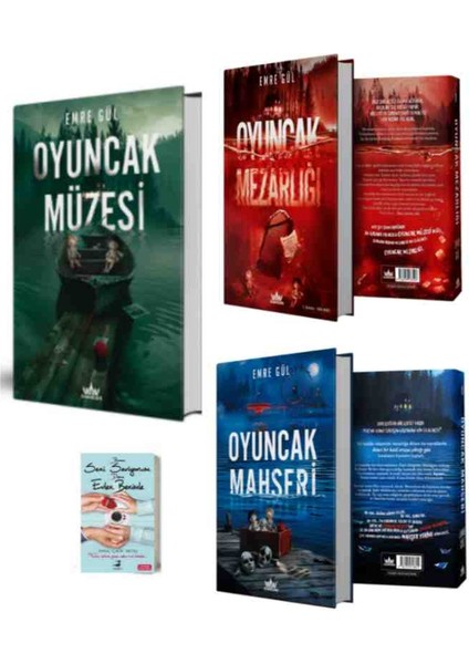 Oyuncak Mahşeri, Oyuncak Mezarlığı, Oyuncak Müzesi 3 Kitap Ciltli Emre Gül Seti