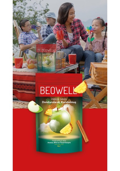 Pineapple Mix – Freeze Dried Dondurularak Kurutulmuş Meyve Karışımı