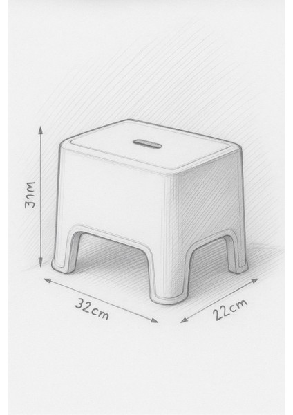 Birinci Kalite Plastik Çok Amaçlı Kaydırmaz Banyo Strong Tabure modelleri
